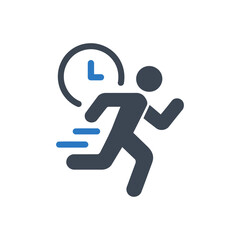 Running Late Icon