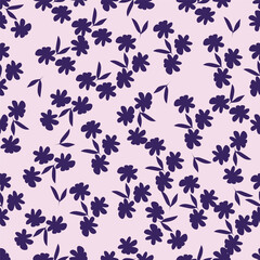 Wallpaper in the style of Baroque. Seamless vector background. Set of colored floral ornament. Graphic pattern for fabric, wallpaper, packaging