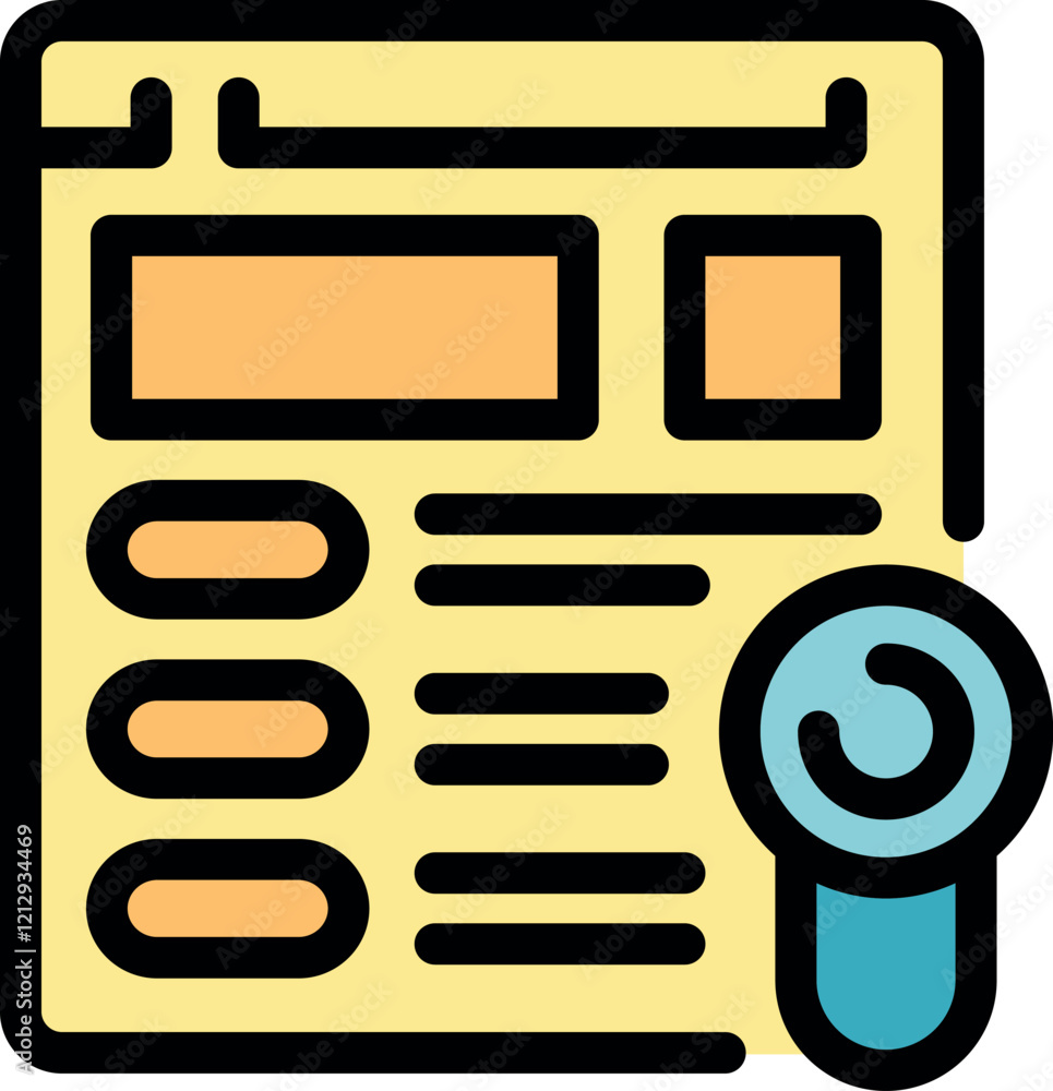 Poster building a user friendly website with integrated content management system for easy updates and enga