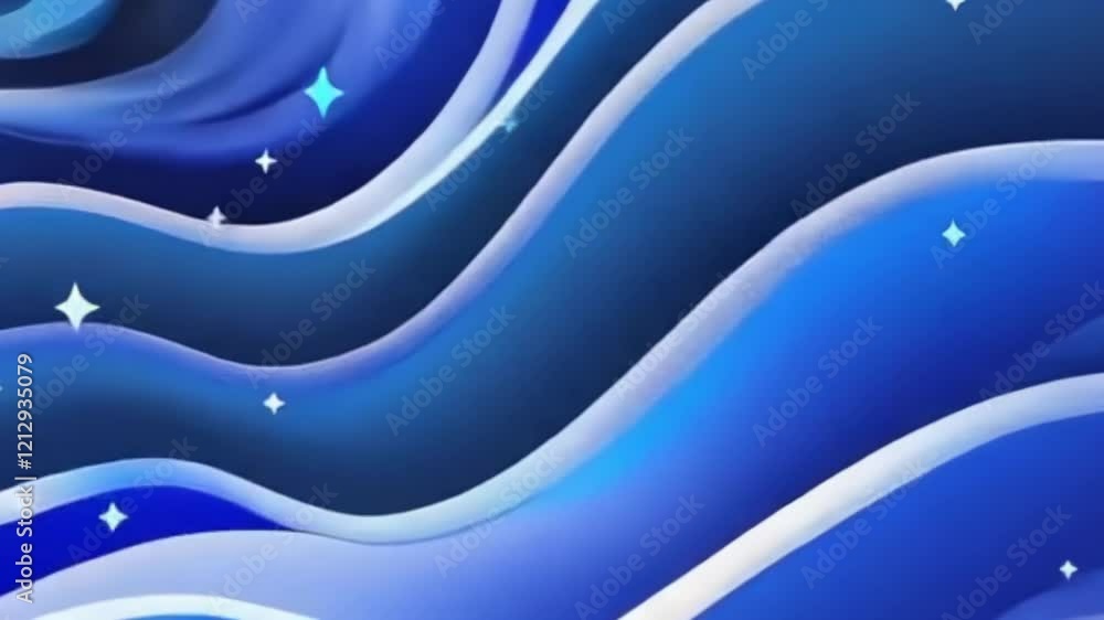 Aufkleber gradient background with geometric patterns, light technological background, copy space.