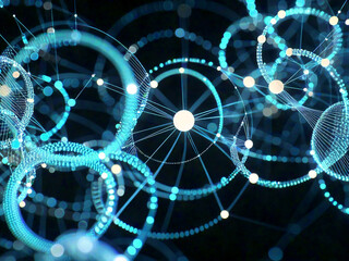 abstract chemistry background