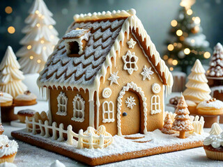 christmas gingerbread house