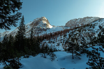 Winterabend in der Tiroler Zugspitzarena