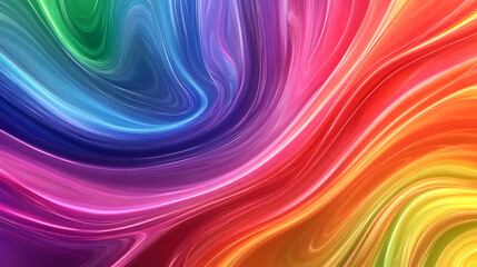 Fototapeta premium Colorful abstract liquid glass background. wallpaper neon. Fluid painting abstract texture. Intensive colorful mix of acrylic neon colors