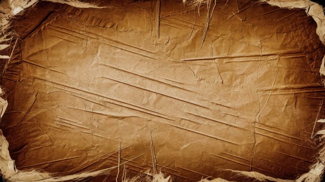 A vintage parchment background featuring a textured, aged appearance, ideal for creative designs and artistic projects.