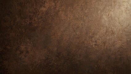 Obraz premium A dark, mottled brown textured background is shown.