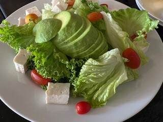 fresh vegetable salad