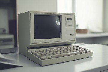 Old gray computer, Generative AI