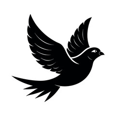 Fototapeta premium dove of peace vector illustration