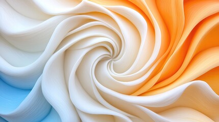 Obraz premium Abstract swirl design, pastel colors, texture background, website design