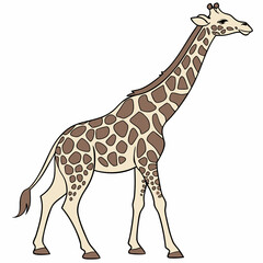 Obraz premium giraffe illustration