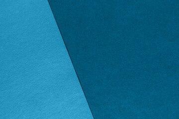 Blue, two-tone paper texture. Blue colored paper texture with diagonal line