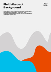 Colorful Abstract Background, Liquid Background, Fluid Abstract for banner, cover, poster template