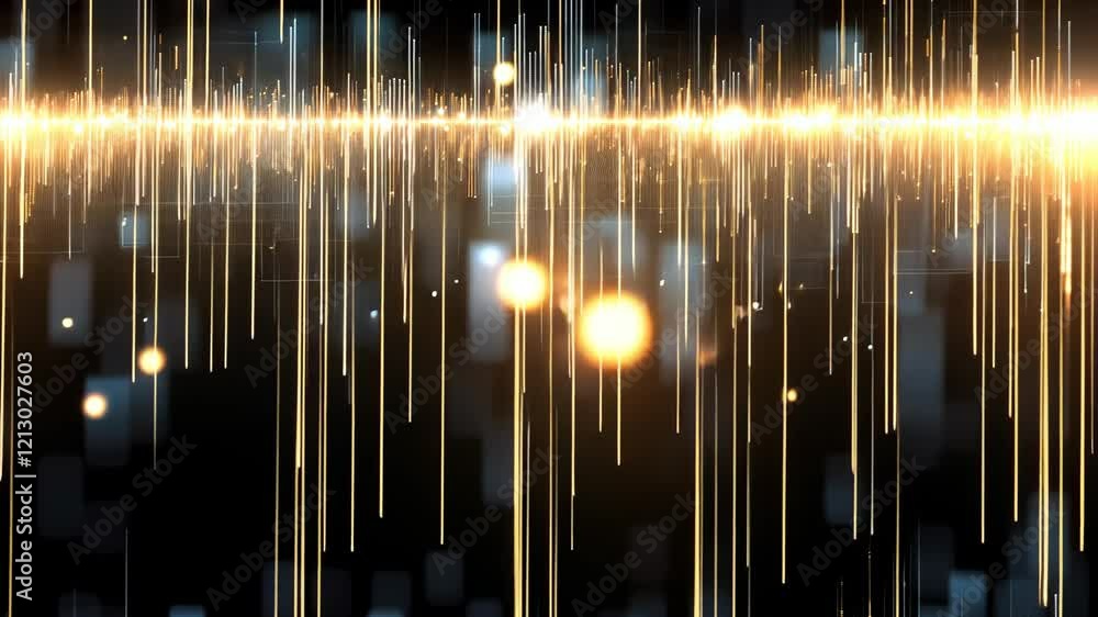 Poster explore a mesmerizing display of vibrant lights and sound waves that create a captivating atmosphere