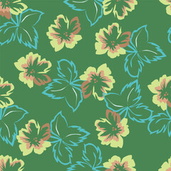 Floral pattern, spring summer background
Keywords: