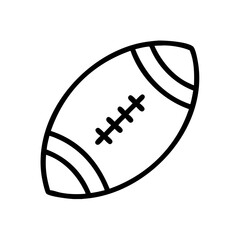 Rugbyball Symbol American Football Symbol