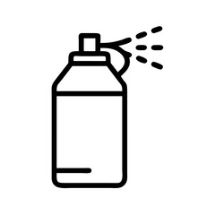 Sprühdose, Spray Symbol 