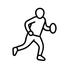 Rugby American Football Symbol 