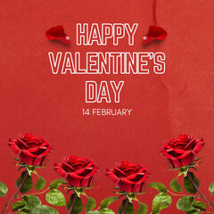 Heartfelt Wishes: A Radiant Happy Valentine's Day Greeting