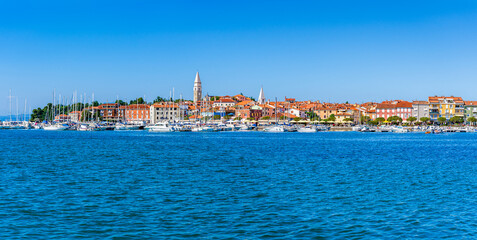 Izola, Slovenia: Old fishing town in southwestern Slovenia on the Adriatic coast of the Istrian...