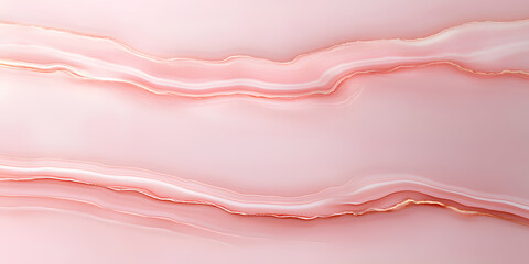 Abstract pink marble texture with delicate gold veins. Elegant and luxurious background ideal for design projects.