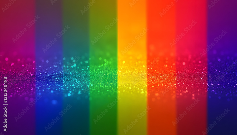 Wall mural lgbt symbol and rainbow gradient background. colorful rainbow gradient blurred background.