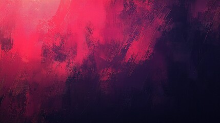 Red abstract background with textured brushstrokes.
