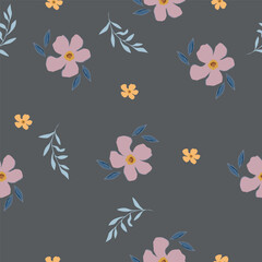 Floral pattern, spring summer background