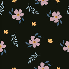 Floral pattern, spring summer background