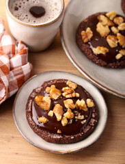 Double chocolate cookies