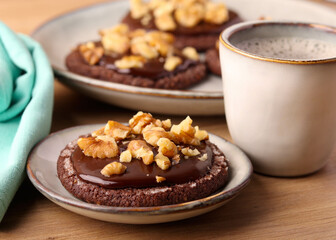 Double chocolate cookies