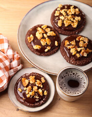 Double chocolate cookies