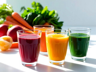 fresh vegetable juice