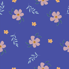 Floral pattern, spring summer background