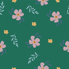 Floral pattern, spring summer background