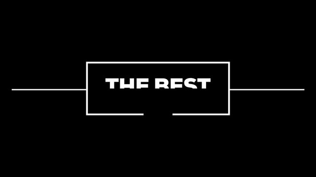 key to success minimal and clean lower thirds and titles