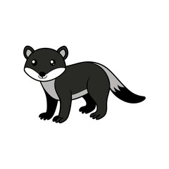 Binturong Cartoon vector