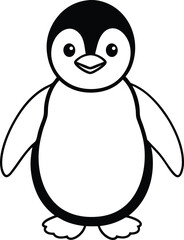 cute penguin cartoon