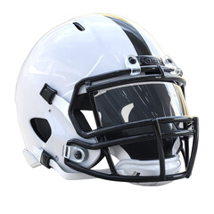 Fototapeta premium football helmet isolated on white background