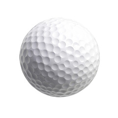 golf ball isolated on white