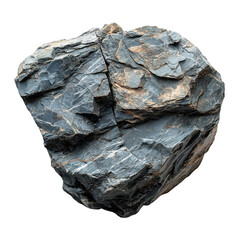 Heavy rock ,isolated on transparent background.