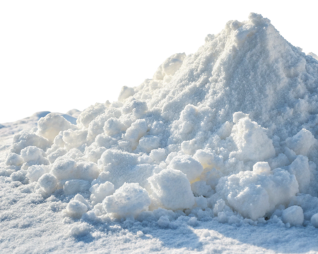 Pile of Snow PNG: A glistening mound of freshly fallen snow, textured and detailed, creates a stunning winter scene.  The light catches the individual crystals, highlighting their intricate beauty.