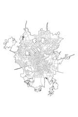 San Antonio Neighborhoods: Vector Map of the Alamo City's Communities