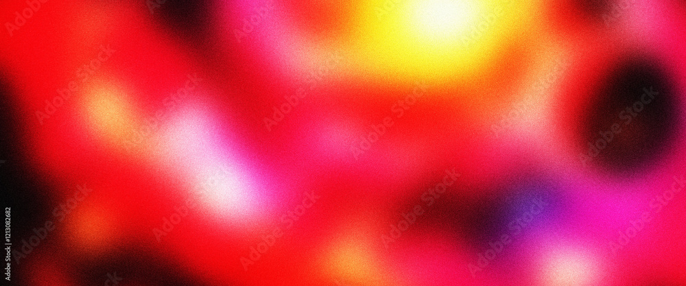 Wall mural Bright radiant gradients flow harmoniously into luminous backgrounds with dynamic wave-like textures creating a glowing design