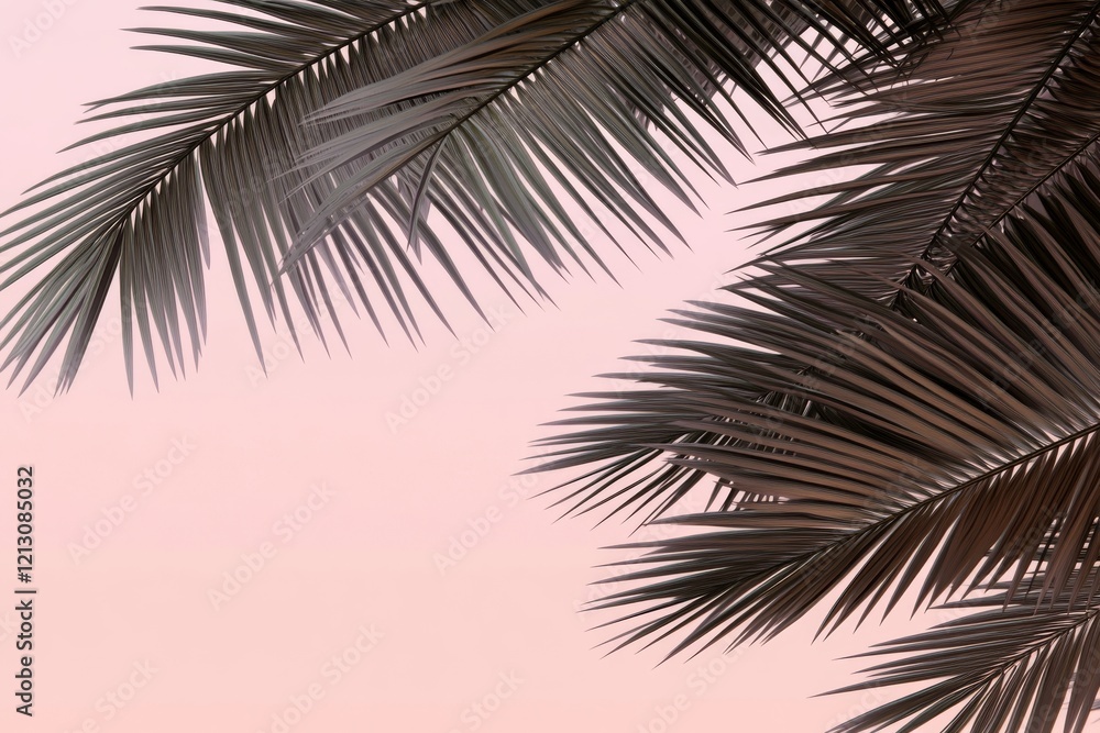 Poster the abstract pink studio background is designed for product demonstrations. the scene is an empty ro