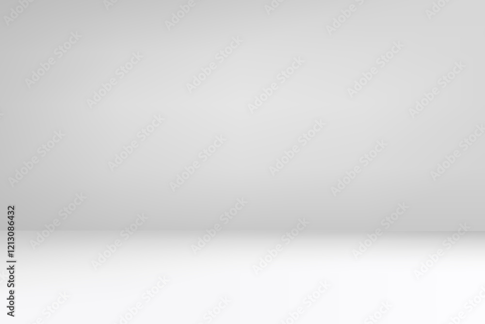 Poster empty bright studio 3d vector background for product design