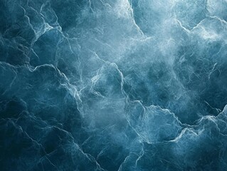 Obraz premium Abstract Textured Blue Marble Pattern