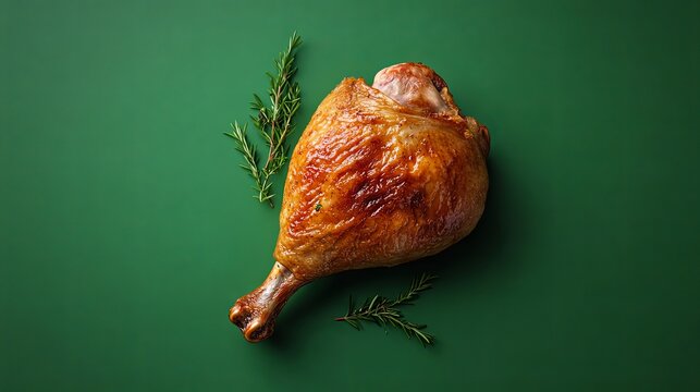 Roasted Turkey Leg - A Festive Thanksgiving Feast