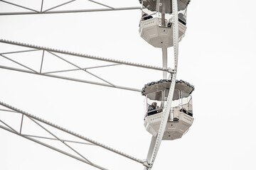 ferris wheel in Györ, Hungary