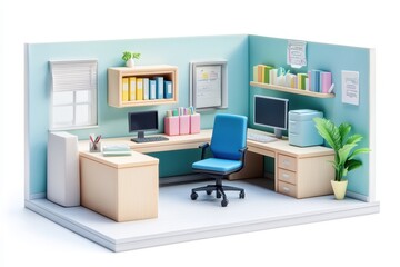 Clinic s modern office interior